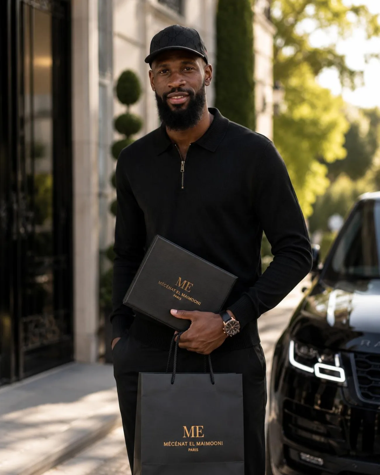 Christian Gomis, footballeur, ambassadeur Mécénat El Maimouni